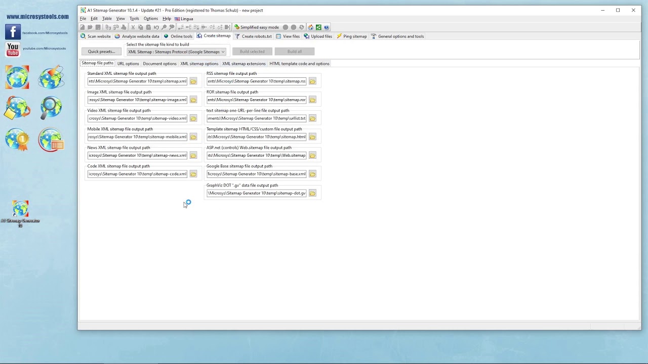 recommended related video to Sitemaps